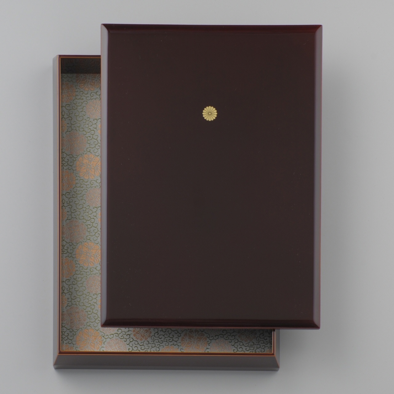 布張文庫（A4板対応）菊紋付